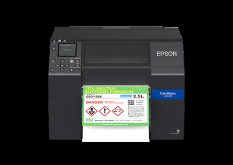 Epson CW-C6030P 高精度全彩色標簽打印機